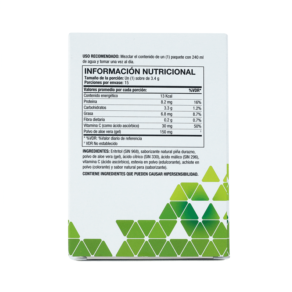 Ingredientes Aloe Vera Stix Tropical peru Ingredientes Aloe Vera Stix Tropical peru