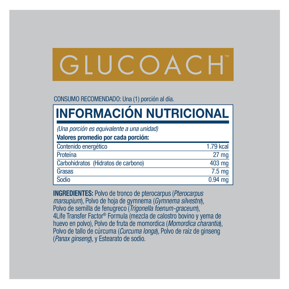 ingredientes 4Life Transfer Factor GluCoach peru ingredientes 4Life Transfer Factor GluCoach peru