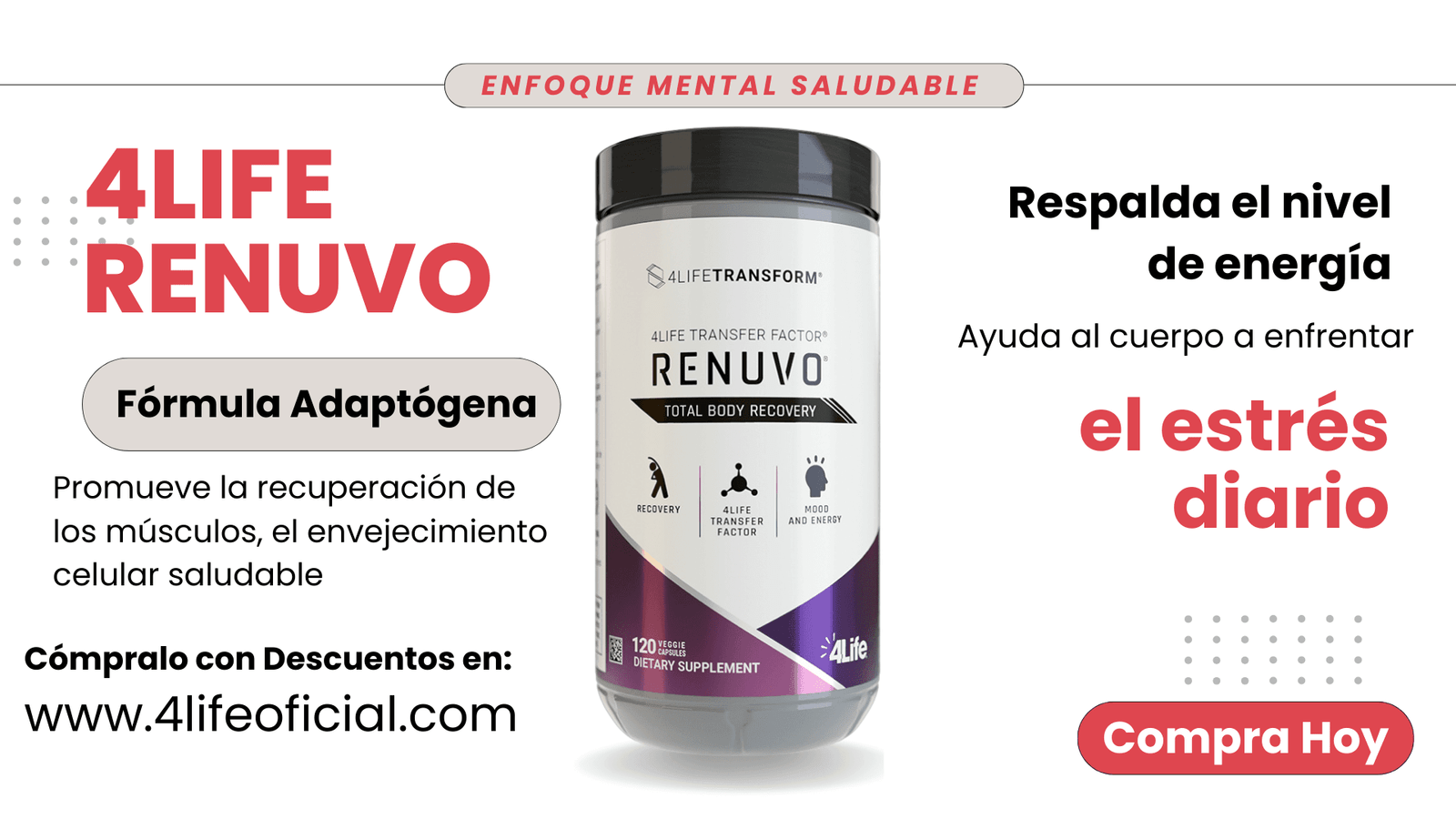 Qué es 4Life Renuvo y Cómo Tomarlo para Revitalizar tu Cuerpo al Máximo